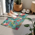 thumbnail image 4 of BoxerDog and Pioneer Flower Door Rugs,Washable Non Slip Door Mats Indoor,Decorative Door Mats,Entry Mat Indoor for Entrance,Bedroom,Kitchen,Bathroom,16"x24", 4 of 6
