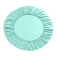 thumbnail image 1 of GROWTH TANK Drap-Housse Rond en Coton Uni Couvre-Lit Vert Pâle, 1 of 7