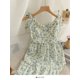 thumbnail image 2 of One SizeWomen Summer Dress Vintage Agaric Edge Open Back Suspender with Waistband Shows Thin Medium Length Large Swing Dress D2841 yaoshenbao LED, 2 of 2