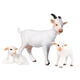 thumbnail image 4 of Conjunto de figuras de animales, adorno, colección de cumpleaños realista, figura de juguete de simulación, modelos de animales terrestres para fiesta Oveja, 4 of 8