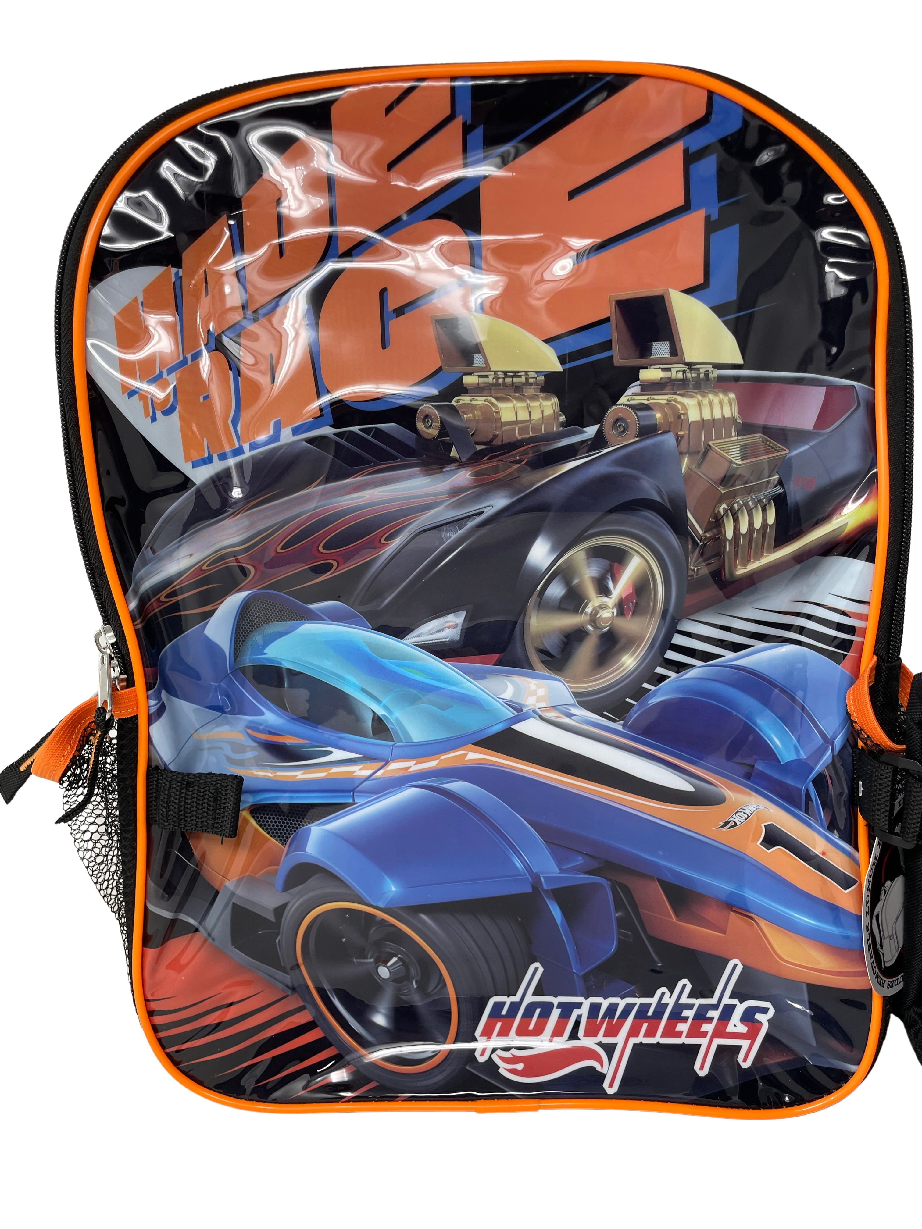 Hot wheels hotsell backpack and lunchbox