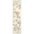 thumbnail image 3 of SAFAVIEH Soho Piper Floral Wool Area Rug, Ivory/Orange, 6' x 6' Square, 3 of 7