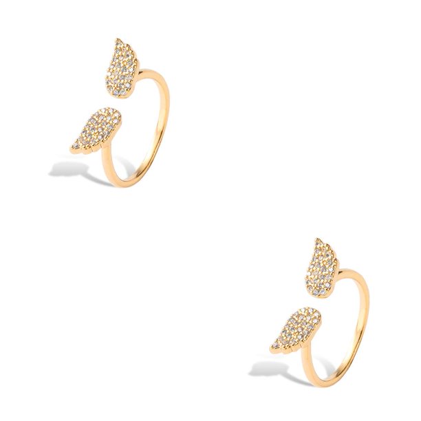 Anillo ajustable abierto Sonducket tipo 2 para fiesta y boda