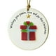 thumbnail image 1 of Sea Glass Christmas Tree Ornament with Miniature Beach Scene and Natural Sand for Holiday Decor, 1 of 7