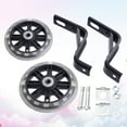 thumbnail image 4 of 2Pcs Heavy Duty Bike Stabilisers with Flashing Light PVC Steel for Children Bikes, 4 of 8