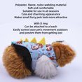 thumbnail image 4 of Adjustable Soft Comfortable Cute Ferret Harness Leash With D Ring, Small Animals Vest Harness For Ferrets, Rats, Guinea Pigs, 4 of 8