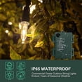 thumbnail image 2 of Morttic Battery Operated String Lights, 1 Pack 50 LED Christmas Lights Waterproof Mini Lights Set with 8 Modes for Outdoor Indoor Christmas Tree Wreath Wedding Patio Party Garden Decor Warm White, 2 of 12