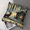 thumbnail image 7 of nygtbtfer Background Wildlife Life is Better at The Throw Pillowcase Cushion Cover New Home Office Decorative White, 7 of 7