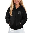 thumbnail image 2 of Tiijoy Girls Hoodie Fleece Zip Up Hooded Sweatshirt Kids Casual Jacket, Black, Sizes 5-14, 2 of 4