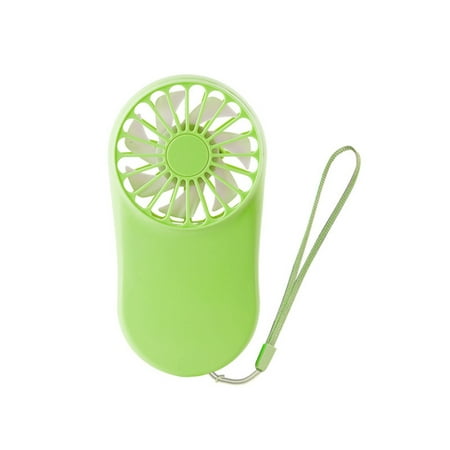 

Qepwscx Super Small Portable Handheld Electric Fan Personal USB Rechargeable Battery Operated Desk Hands Free Mini Fan Pocket Size for Outdoor Travel Camping Clearance