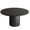 Black, variant on 47" Dining Table, LEGAHOME Round Kitchen Table 4 Seater, Wooden Circle Pedestal Dining Room Table with 1.1in Thickness Tabletop, Walnut(Only Table)