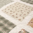 thumbnail image 3 of Donna Sharp Peach Rose Cotton Pieced Decorative Throw, 3 of 5