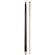 ASKA L2 Black Pool Cue Stick - Hard Rock Canadian Maple, 5/16x18 Hand Polished Steel Joint, Maple Ring