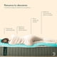 thumbnail image 5 of Colchoneta de Memory Foam Dreamlab con Gel 5cm Azul Queen, 5 of 10