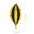 thumbnail image 2 of 5pcs Round Striped Balloon Aluminum Film Balloon Birthday Helium Balloons, 2 of 8
