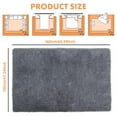 thumbnail image 3 of PinkSheep 4' x 5' Fluffy Area Rugs Shaggy Fur Washable Rug Plush Carpet Floor Mat for Indoor Living Room Bedroom Gray, 3 of 8