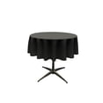 thumbnail image 1 of TCpop51R-BlackP24 Polyester Poplin Tablecloth, Black - 51 in. Round, 1 of 1