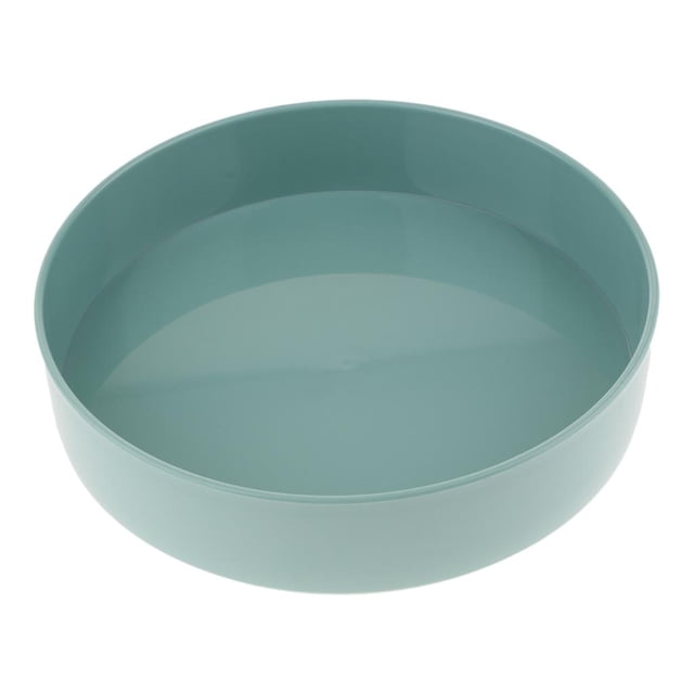 Maceta redonda de cerámica negra para compota - Centro de mesa decorativo moderno global Verde 33cm