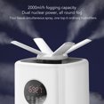 thumbnail image 4 of Humidifier Large Room, 21L/5.5Gal Ultra Larger Capacity Whole House Humidifiers 3200 Sq.ft, Quiet 3 Levels Adjustable 0-12H Timing Cool Mist Water Shortage Protection Standing, 4 of 7