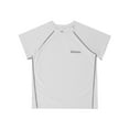 thumbnail image 5 of Venjoe Kids Girls Boys Athletic Shirts Short Sleeve Dry Fit Sports T-Shirts Tops Activewear Tees for White 110, 5 of 7