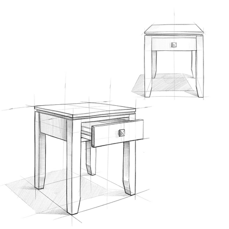 Simpli Home - Cosmopolitan End Table - Farmhouse Grey