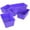 Purple, variant on Storex Plastic Cubby Bin, Kids' Craft and Supply Storage, Assorted Colors, 5-Pack