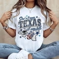 thumbnail image 3 of "She's From Texas I Can Tell" Cowboys T-Shirt, Western Football Girl Tee, Football Game Day Shirt, 3 of 7