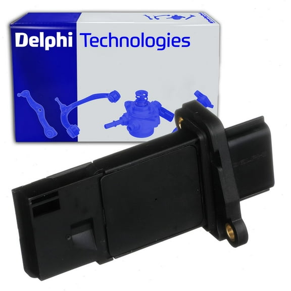 Delphi Mass Air Flow Sensor compatible with Nissan Altima 2.5L 3.5L L4 V6 2004-2014