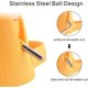 thumbnail image 5 of Little Pet Automatic Drinking Bottle with Food Container Base Hut Hanging Water (80ml,Yellow)Feeding Bottles Auto Dispenser for Small Animals, 5 of 5