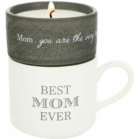 Pavilion Gift Company - Mom - Stacking Mug and Candle Set
100% Soy Wax Scent: Tranquility