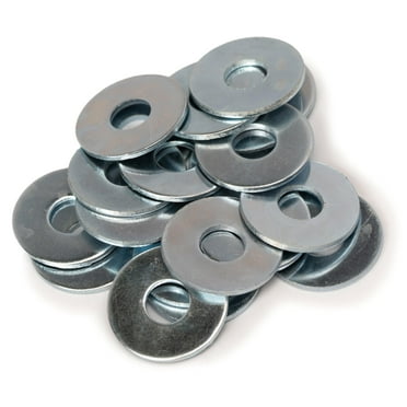 304 Stainless Steel Flat Washers - 5/16 X 3/4 Inch (100 Pack) For Screws & Bolts