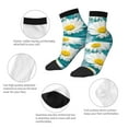thumbnail image 6 of Bingfone Daisy Flowers Design Patterned Men'S Women'S Casual Cotton Socks, 6 of 9