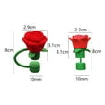 thumbnail image 6 of Hariumiu 1/9Pcs Silicone Straw Caps for 30/40 Oz Cup Cute Flower Shape Straw Toppers for Tumbler 10mm Dust-Proof Drinking Straw Covers Reusable Tips Lids, 6 of 8
