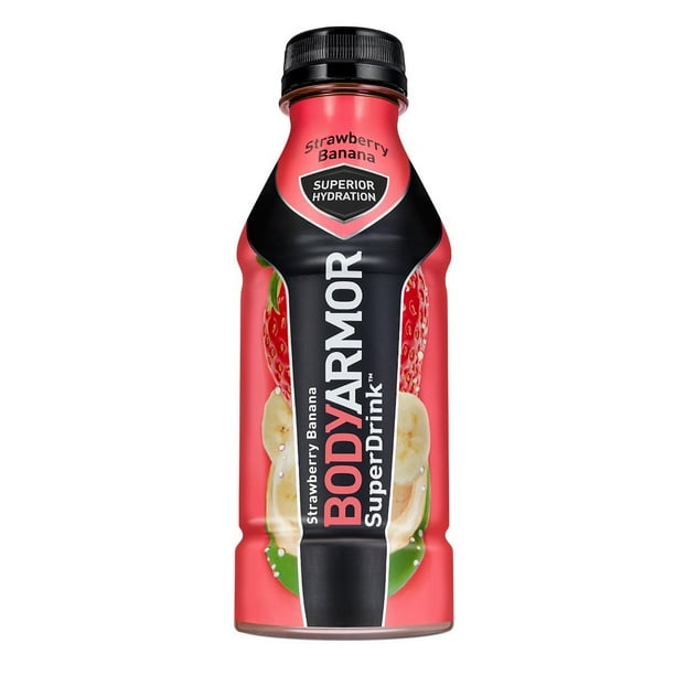 Is Body Armor Super Drink Good For You BodyArmor SuperDrink, Electrolyte Sport Drink, Strawberry Banana 16 Oz