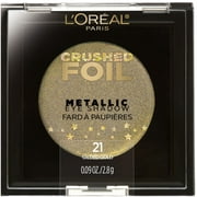L'Oreal Paris Crushed Foils Metallic Eye Shadow, Gilded Gold