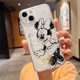 thumbnail image 3 of Cute Disney Mickey Minnie Phone Case For Apple iPhone 15 14 13 12 11 Pro Max mini XS XR X 8 7 6S 6 5S Plus Transparent Cover, 3 of 5