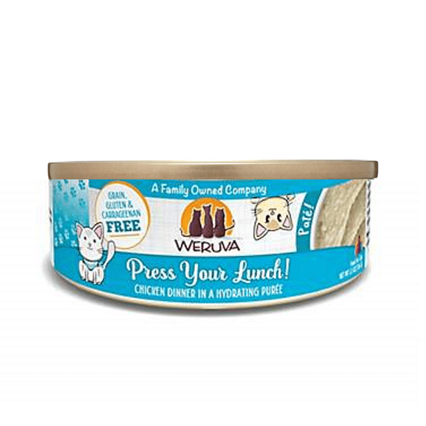 Weruva Pate Press Your Lunch in a Hydrating Puree Wet Cat Food, (12) 3