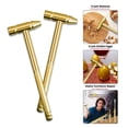 thumbnail image 2 of 6-in-1 Micro Mini Multifunctional Copper Hammer and Screwdriver Hand Tool,Mini Screwdriver Hammer,for Home Repair,DIY,Watchmaker,Jewelers, 2 of 8