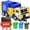 Blue, variant on Joyfy 16" Lights and Sounds Large Garbage Truck Toys for Boys, Realistic Trash Truck Toy with Trash Can Lifter and Dumping Function, Toy Truck Christmas Girthday Gift for Boy Age 2 3 4 5 Years Old
