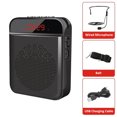 thumbnail image 3 of Amplificador de voz K3 portátil con micrófono - Ideal para profesores y guías turísticos - Batería de larga duración y sonido potente - Incluye correa y cable USB - Color negro elegante, 3 of 6