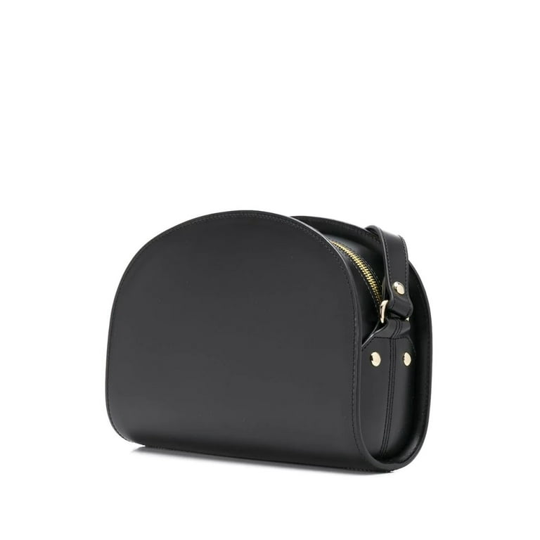 A.P.C. Female Half Moon Shoulder Bag With Sleek Design And Spacious Interior Black Walmart