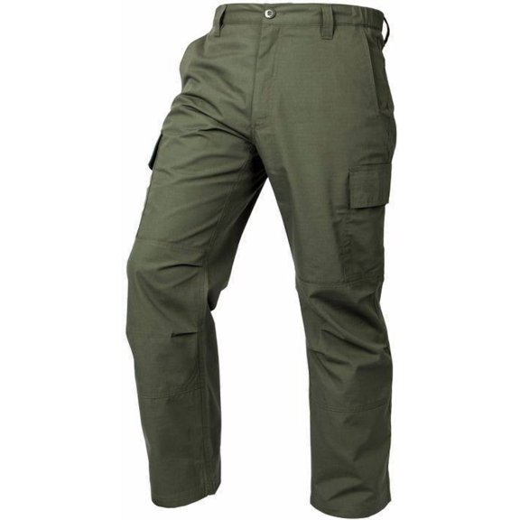 LAPG Men's Core Cargo Pants, Stretch Waistband, Lightweight & Durable Ripstop Cargo Pants, OD Green, 32X30