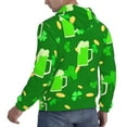 thumbnail image 4 of Bingfone St Patrick'S Day2 Men'S Drawstring Hoodie Long Sleeve Pocket Sweatshirts-4x-Large, 4 of 9