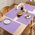 thumbnail image 5 of Placemat Set of 6 Lavender Purple Placemats for Dining Table Simple Style Washable Table Mats for Kitchen and Party Decor Indoor & Outdoor Use, 5 of 8