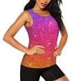 thumbnail image 2 of Lsque Holiday Shiny Printed Workout Tank Tops for Women, Athletic Sports Tank Tops, Compression Sleeveless Dry Fit Shirts,Sleeveless Yoga Shirt-X-Large, 2 of 9