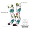 thumbnail image 5 of Bingfone Compression Socks for Women and Men Long Socks for Running Athletic Cycling Nurse-Cactus And Insects, 5 of 8