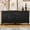 4 doors-Black, variant on HLR 31.5'' Large Sideboard Buffet Cabinet with Storage, 2 Doors Modern Credenza Table for Living Room, Green