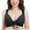 Black, variant on JGTDBPO Front Closure Bras For Women No Underwire Plus Size Full Coverage Bras Lace Breathable Post Surgery Front Closure Brassiere Sports Bra Wireless Minimizer Bra Everyday Bar