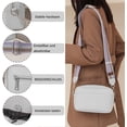 thumbnail image 3 of Bolso Bandolera para Mujer Bolso Bandolera para Mujer Bolsos Modernos con Correa Ancha para el Hombro Bolso Pecho de Piel sintética Bodybag Bolso Bandolera para Mujer, 3 of 5