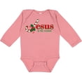 thumbnail image 3 of Inktastic Candy Cane Jesus Boys or Girls Long Sleeve Baby Bodysuit, 3 of 5